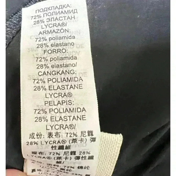 $118 Tory Burch Womens Black Solid One Shoulder Bikini Top Swimwear Size XS - Picture 9 of 9